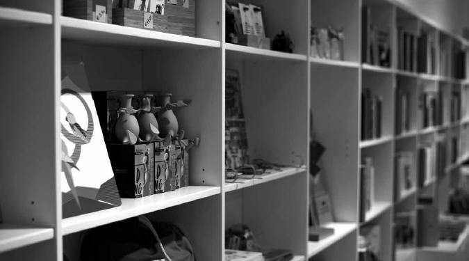 Schöne Waren im Salon