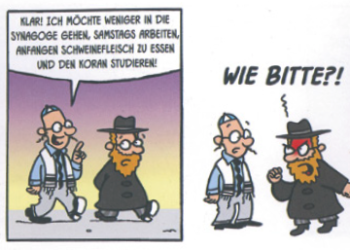 Wenn das Zebra ein Tallit wird