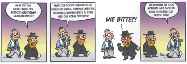 Wenn das Zebra ein Tallit wird